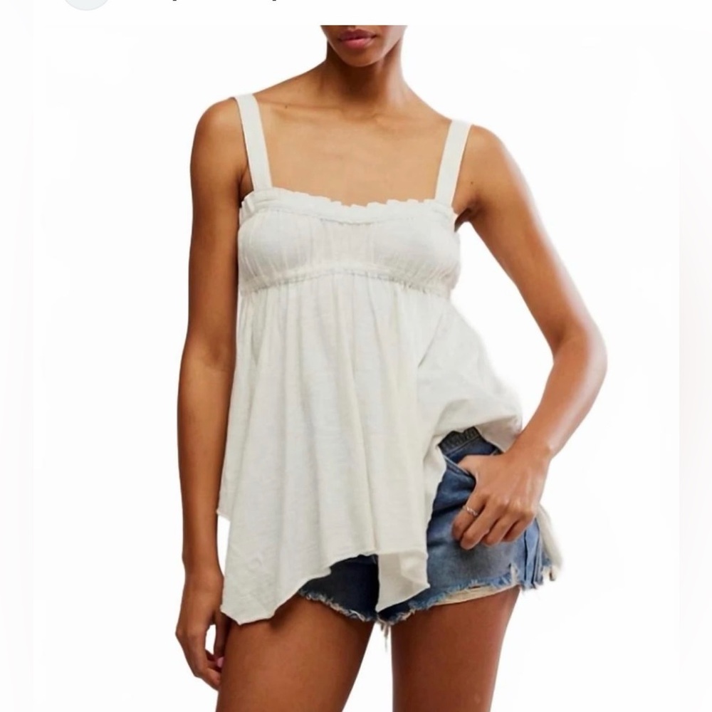 Free People Women’s Amaryllis Tank Top NWT LG